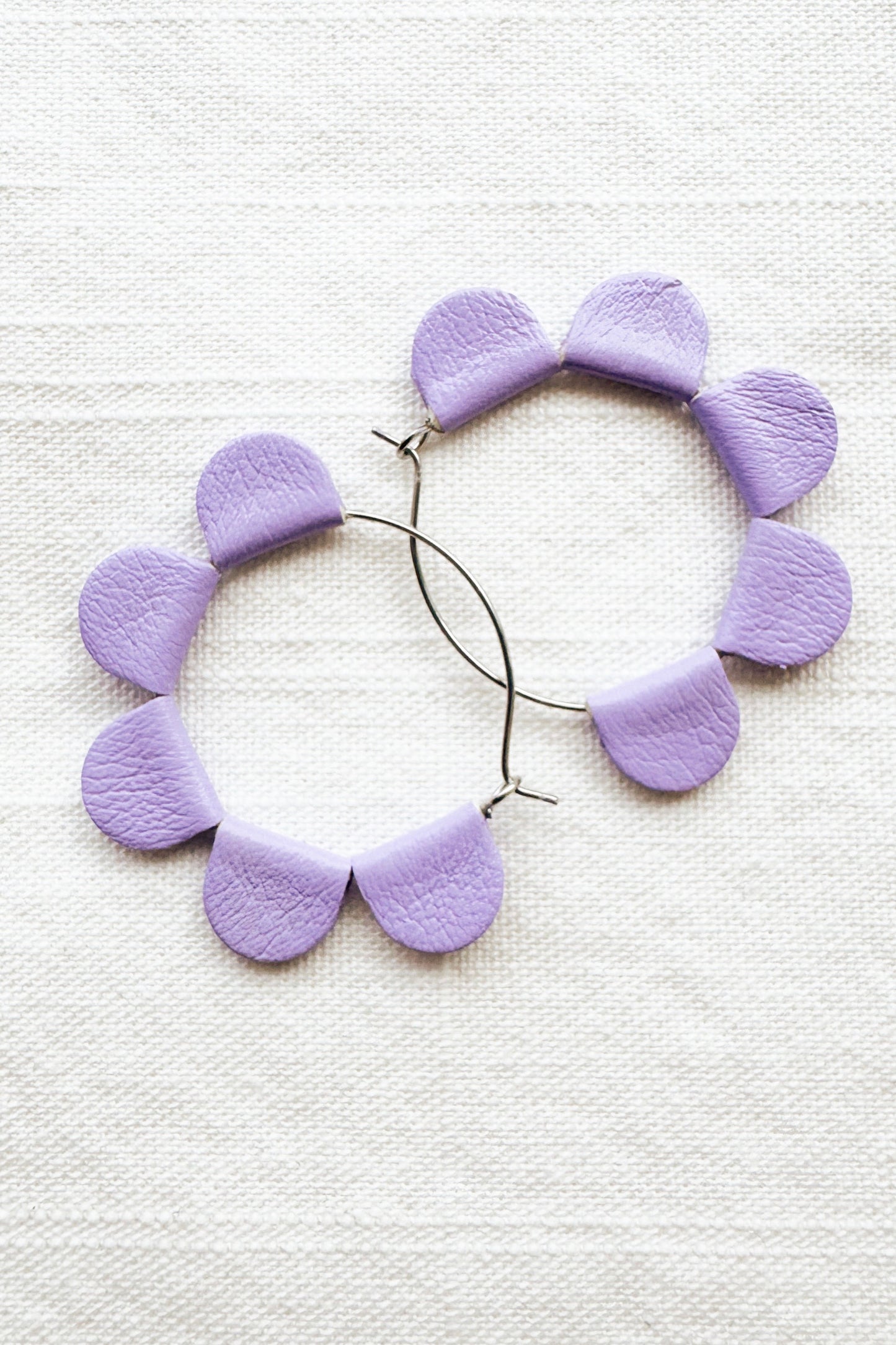 Daisy Hoop Earrings