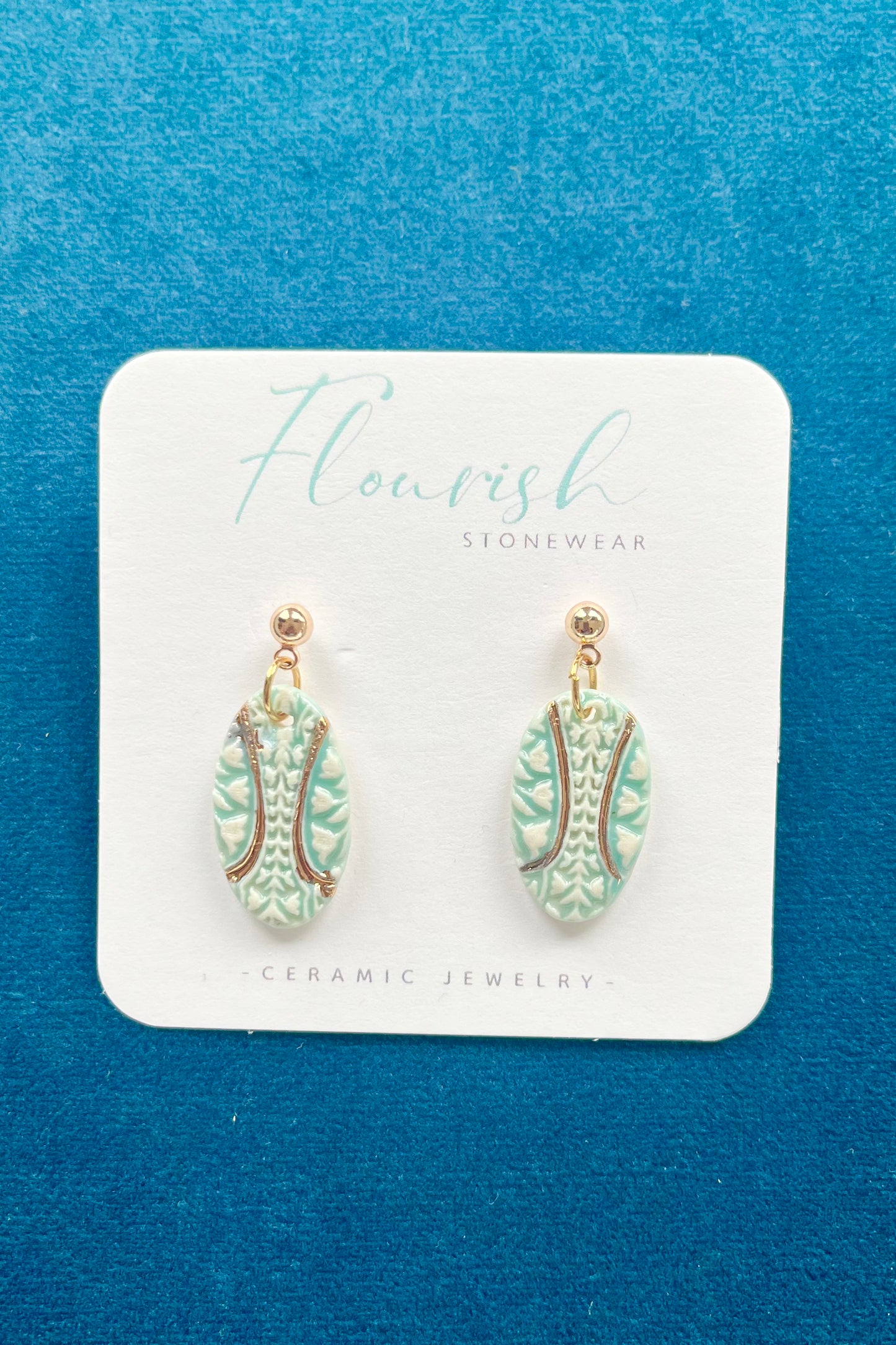 Petite Engraved Dangle Earrings