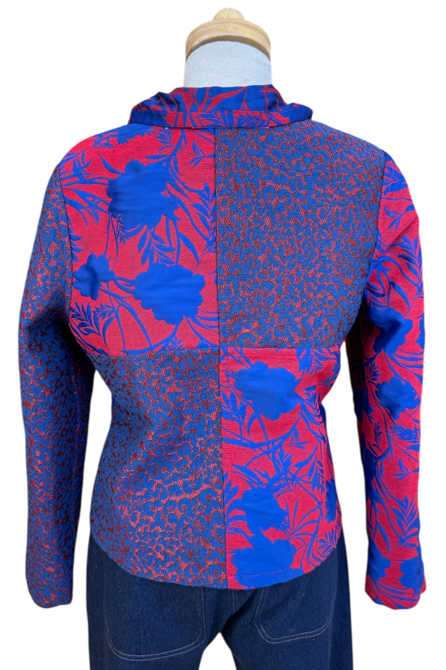 Fall/Winter Mosaique Reversible Two-Colour Jacket