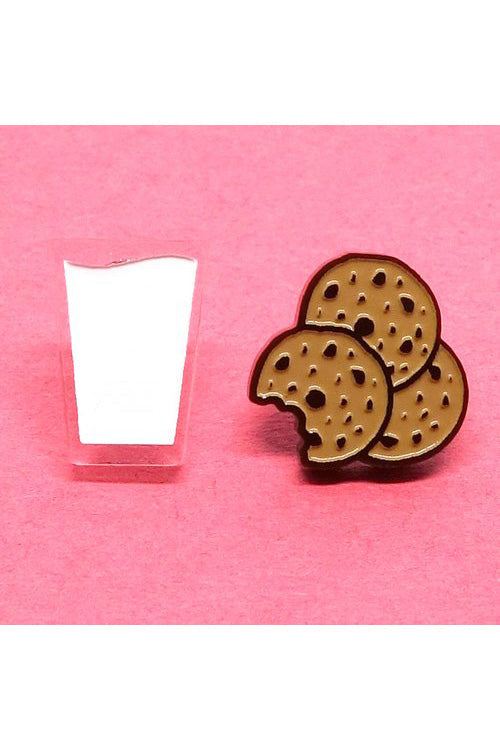 Lili1024 Milk & Cookies Stud Earrings
