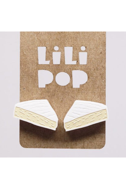 Lili1070 Cheese Stud Earrings