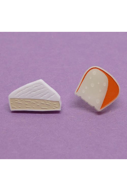 Lili1070 Cheese Stud Earrings