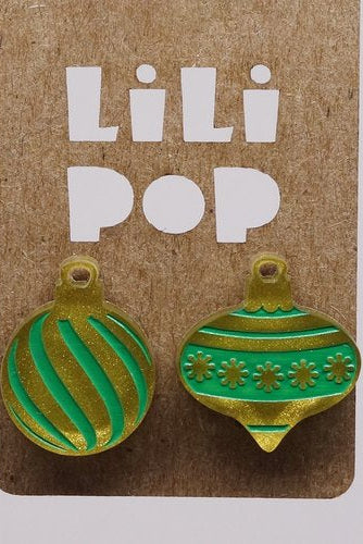 Lili1100 Christmas Ornament Studs