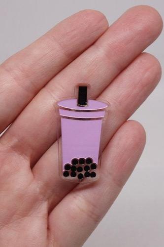 Lili1107 Bubble Tea Pin