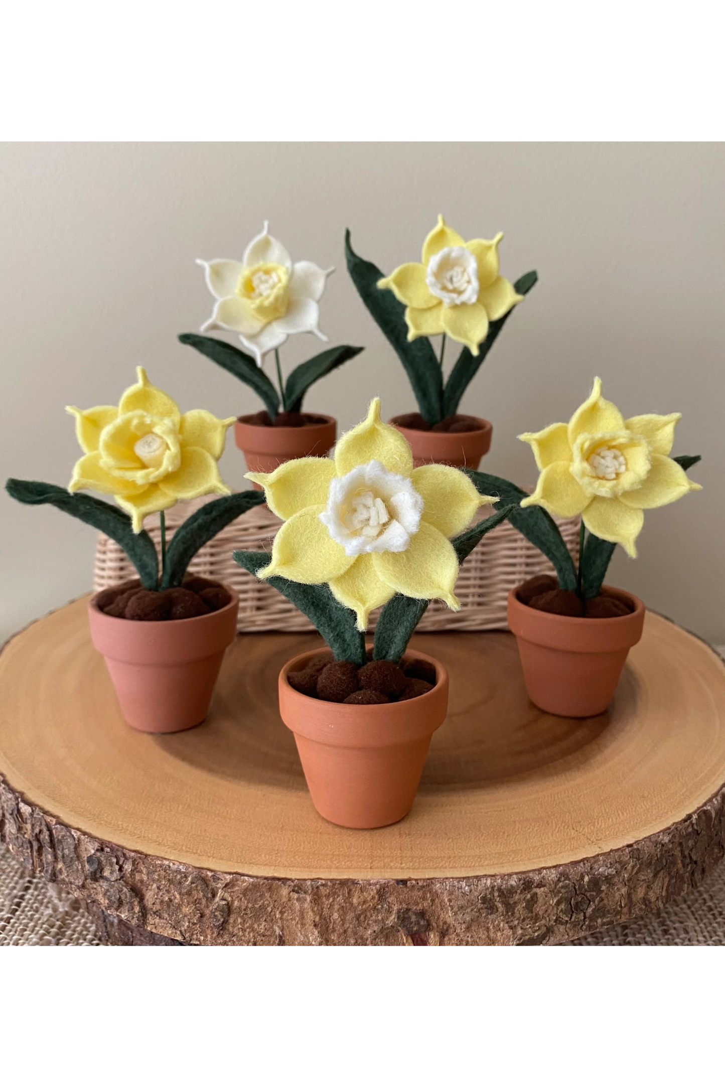 Mini Felt Flower