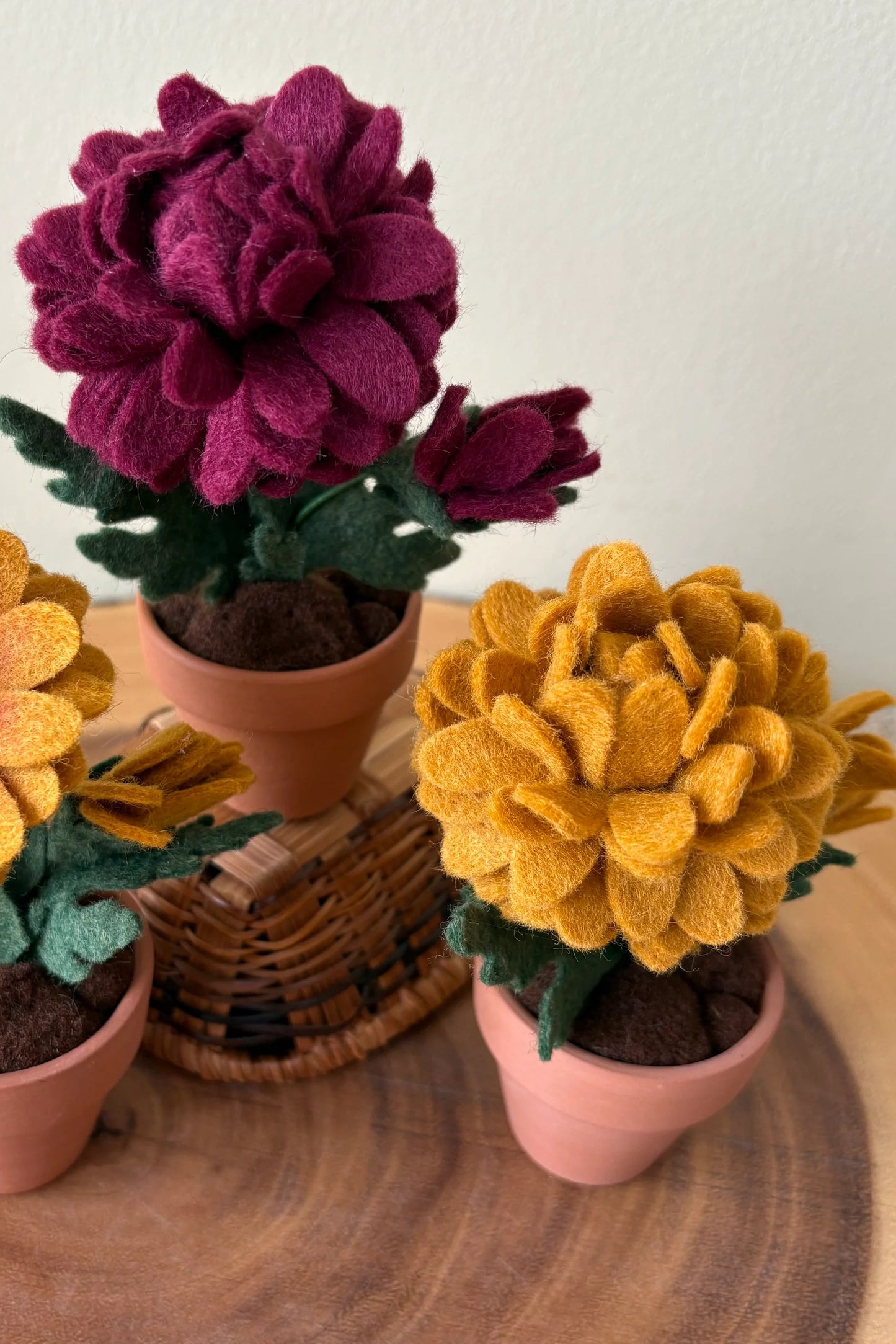 Mini Felt Flower