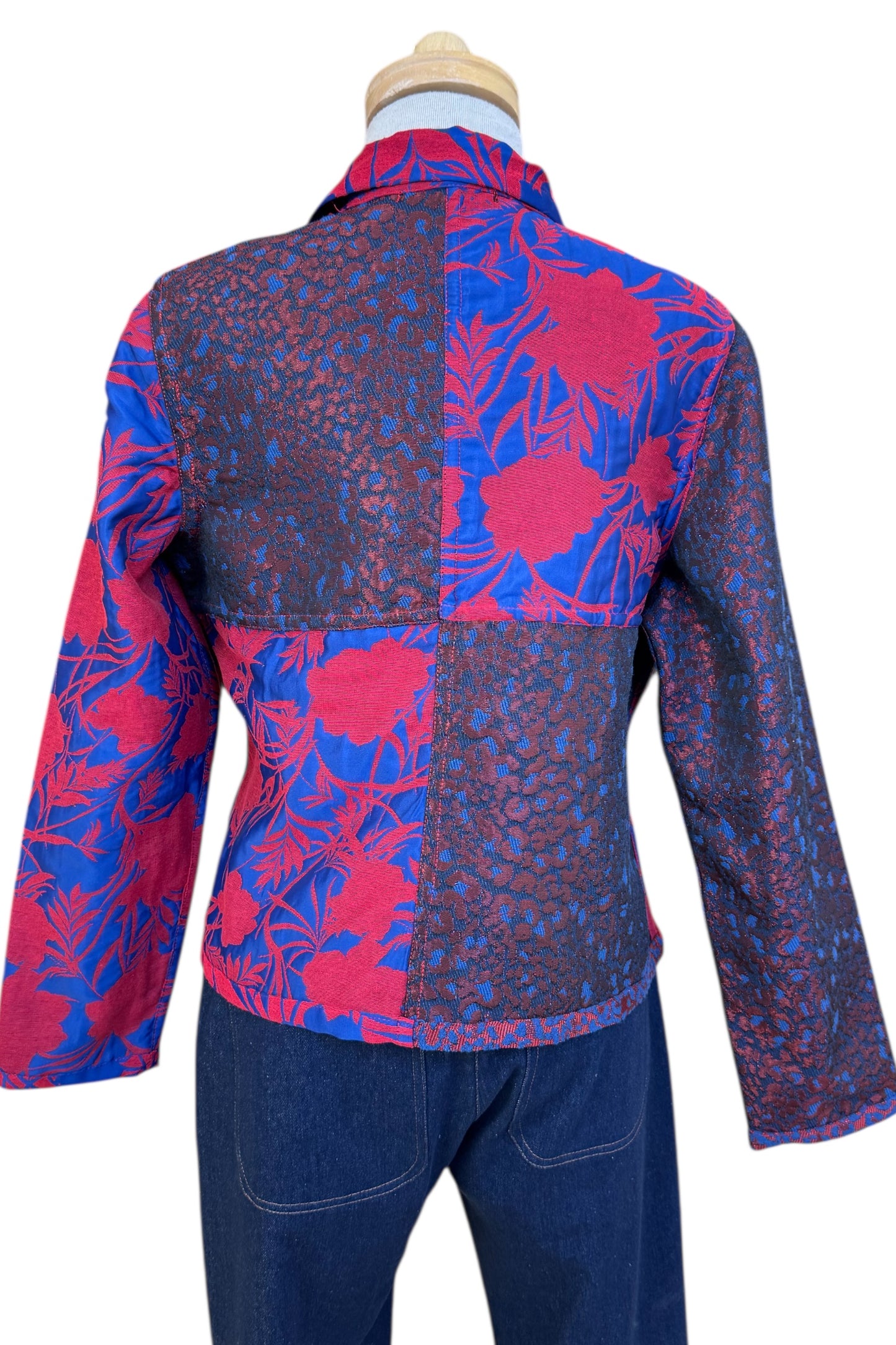 Fall/Winter Mosaique Reversible Two-Colour Jacket