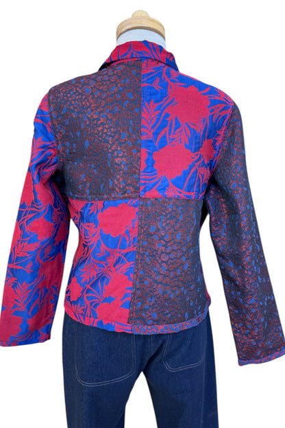 Fall/Winter Mosaique Reversible Two-Colour Jacket