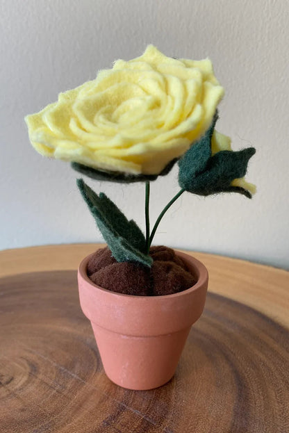 Mini Felt Flower