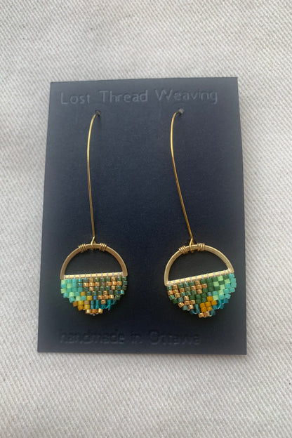 Sally Small - Abstract round earrings - MADE TO ORDER