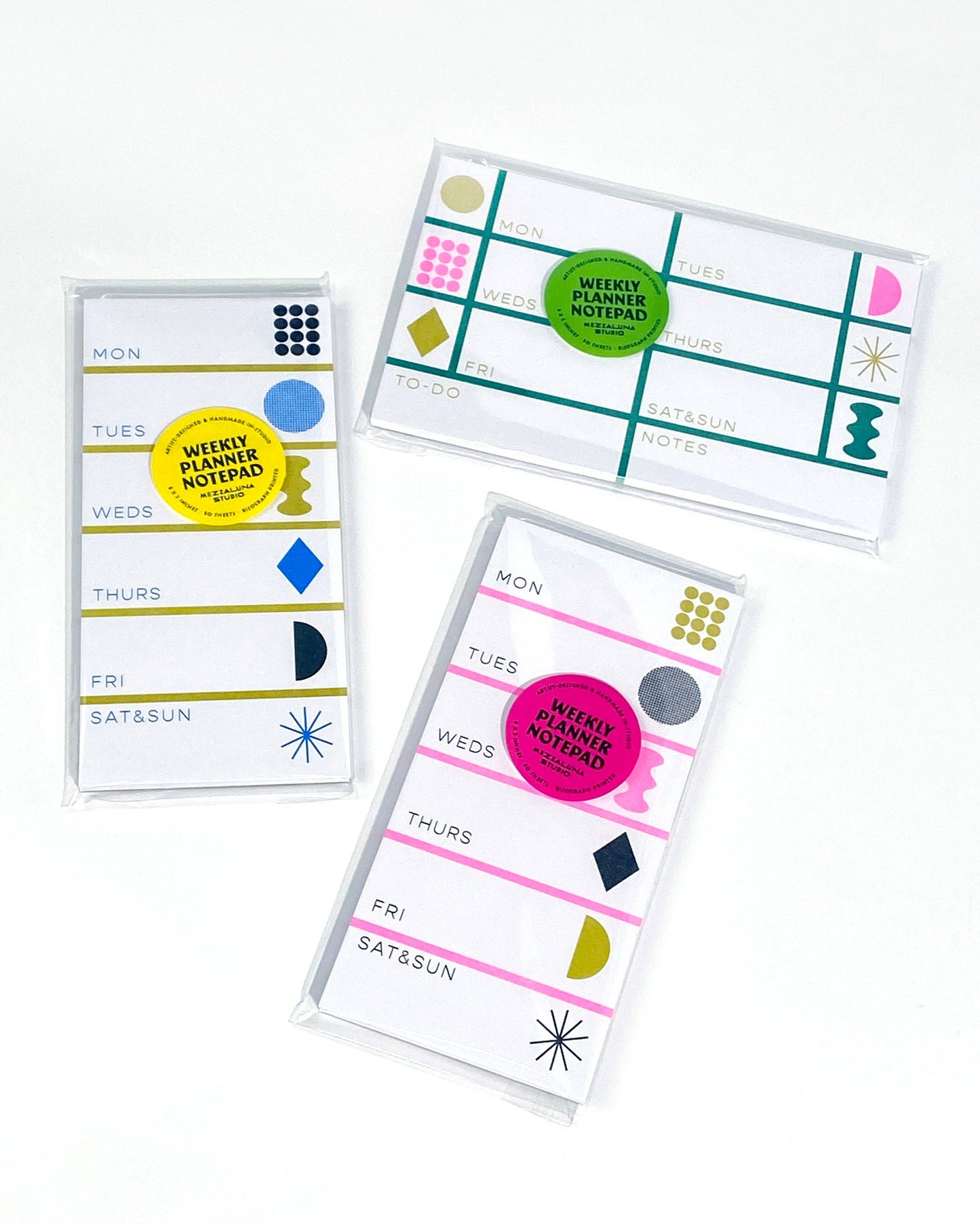 Weekly Notepad • Green