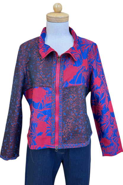 Fall/Winter Mosaique Reversible Two-Colour Jacket