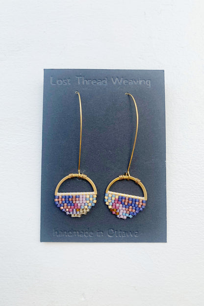 Sally Small - Abstract round earrings - MADE TO ORDER