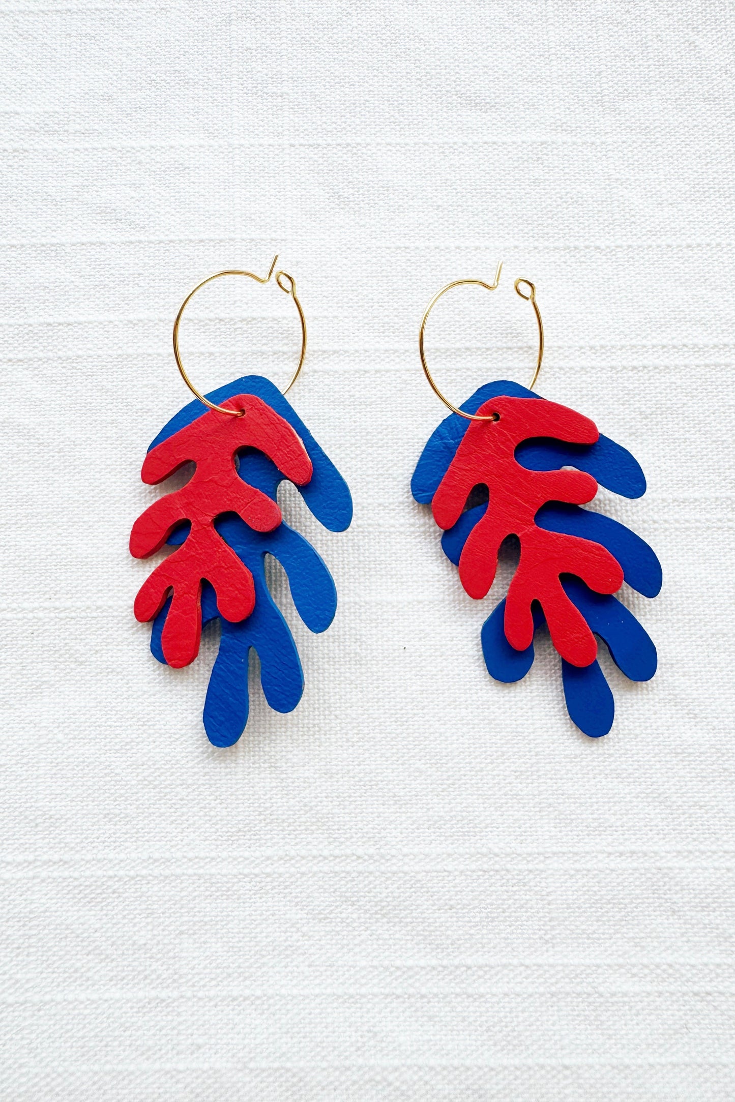 Wakame Hoop Earrings