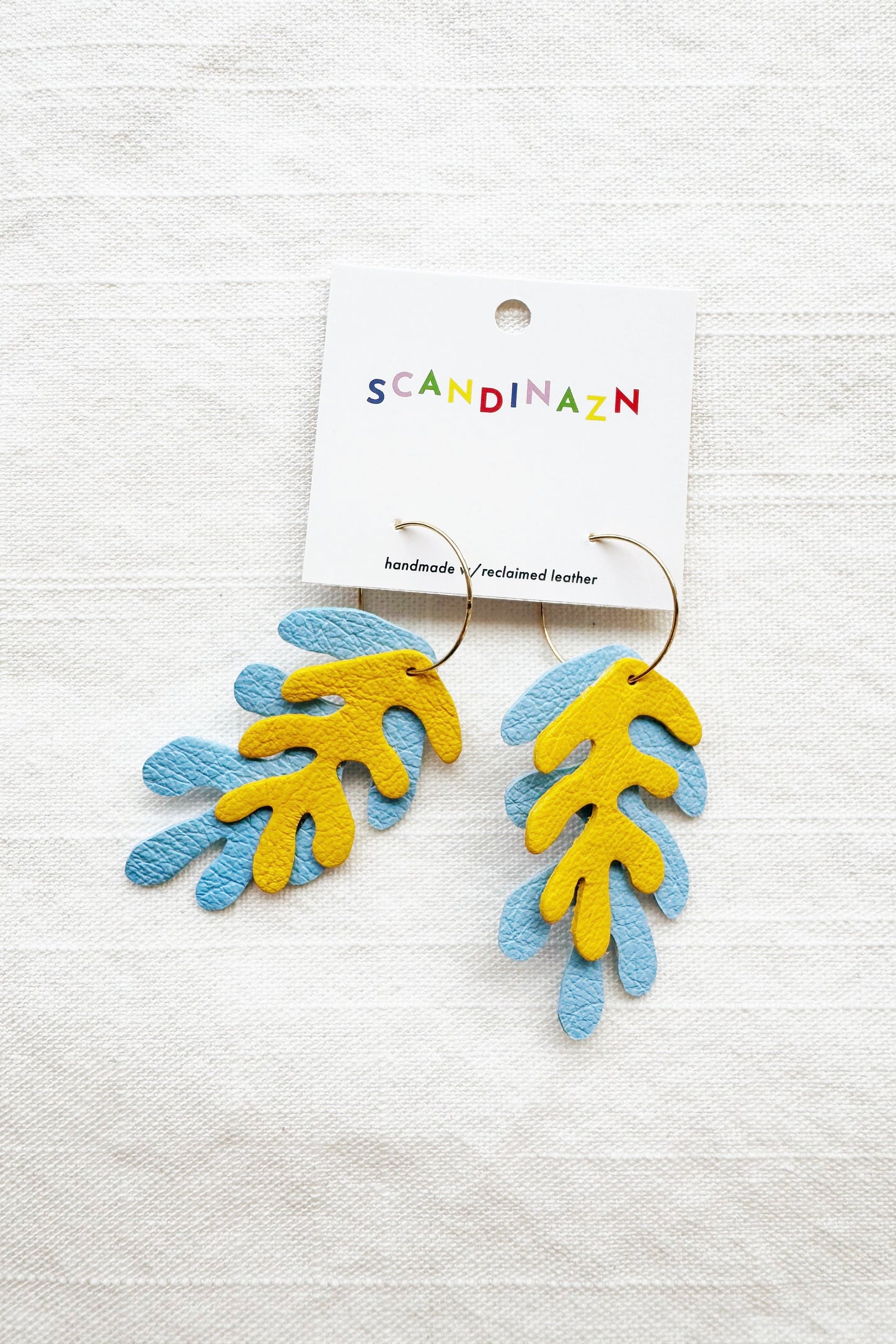 Wakame Hoop Earrings