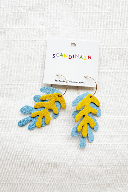 Wakame Hoop Earrings
