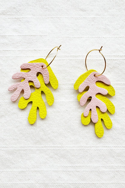 Wakame Hoop Earrings