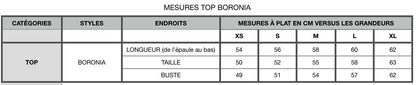 Boronia Top