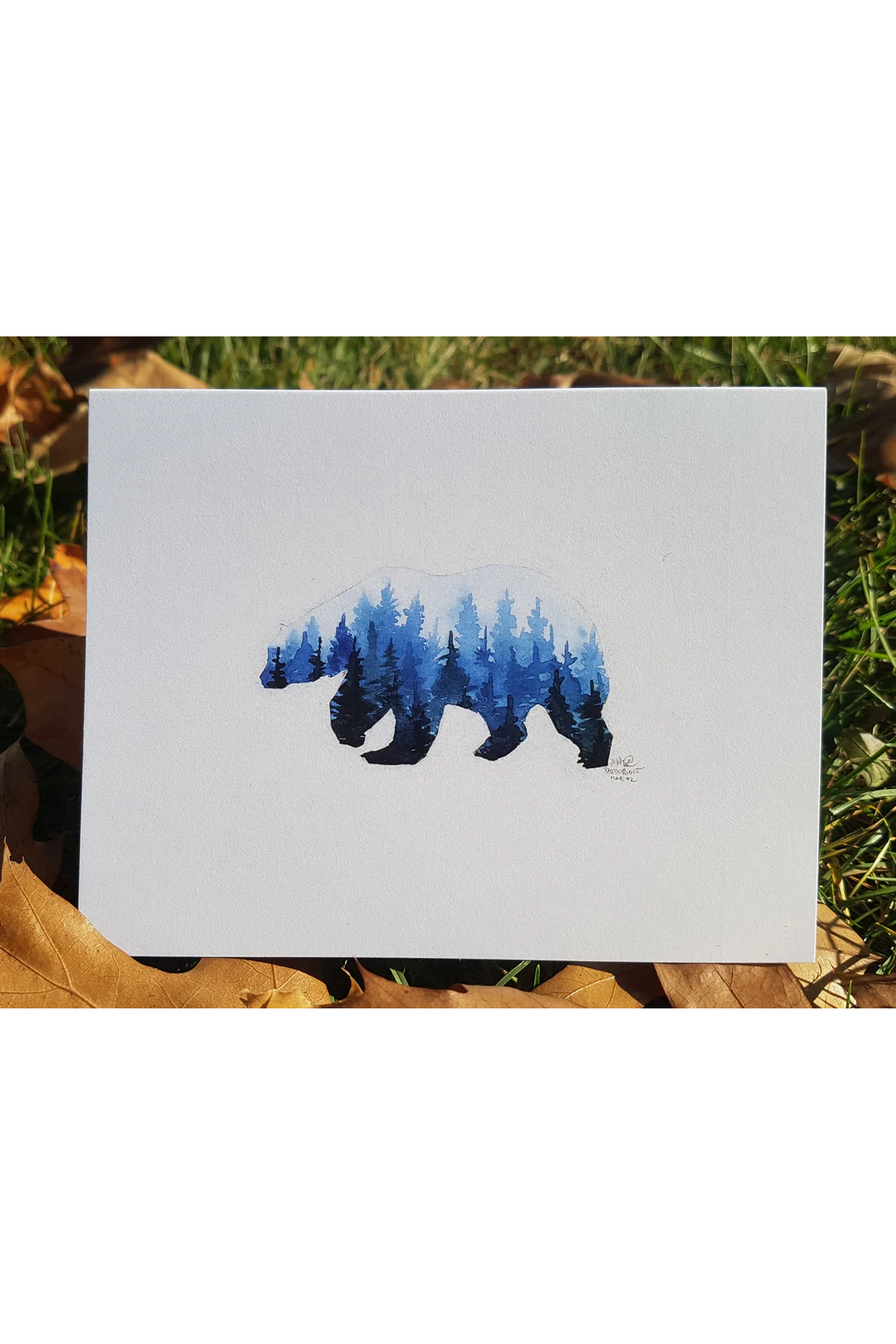 Canadian Wildlife Cards - Silhouettes
