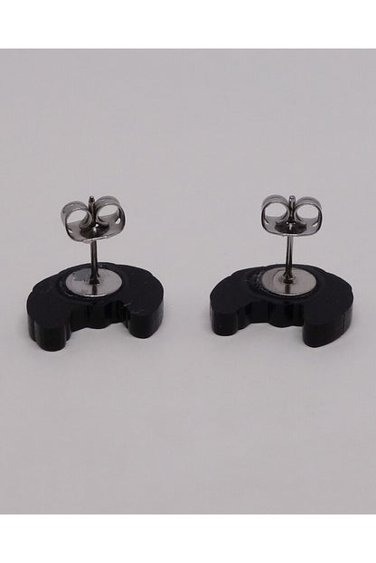 Lili0868 Croissant Stud Earrings