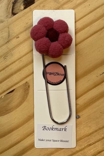 Flower Paperclip Bookmark