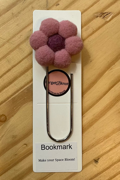 Flower Paperclip Bookmark