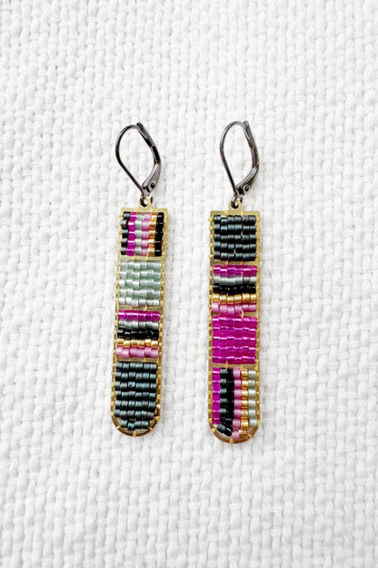 Ladder Beaded Earrings