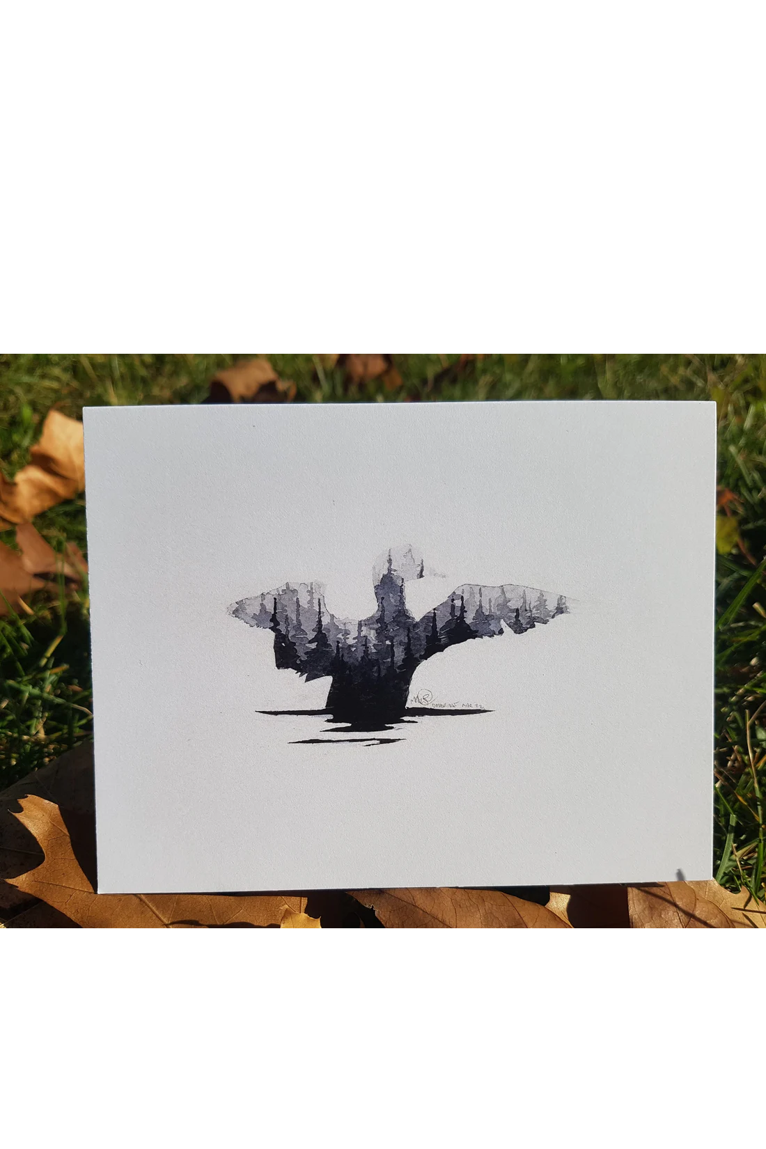 Canadian Wildlife Cards - Silhouettes