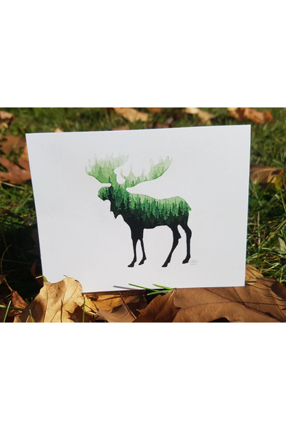 Canadian Wildlife Cards - Silhouettes