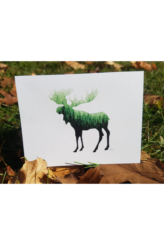 Canadian Wildlife Cards - Silhouettes