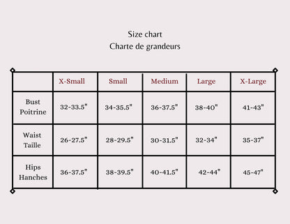 Ramonalisa Size Chart