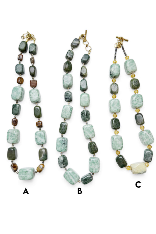 Chunky Stone Necklaces