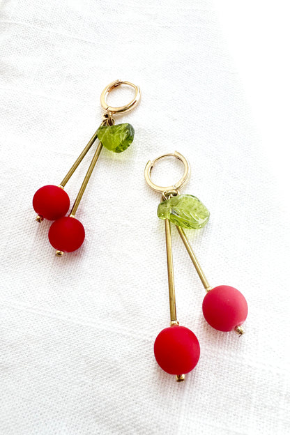 Cherry Dangle Earrings