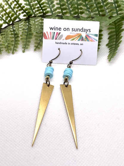 Kim Layered Spike Earrings