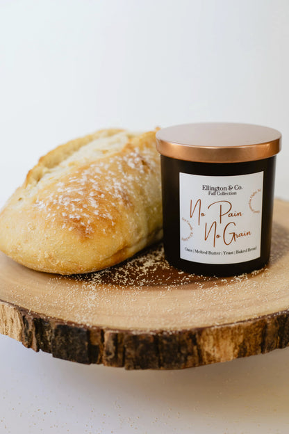 No Pain No Grain Candle - in store pick up only