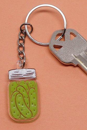 Lili0968 Pickle Jar Keychain