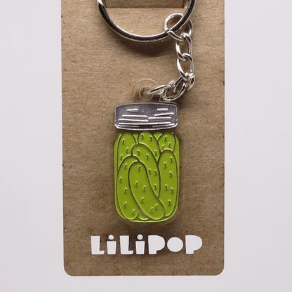 Lili0968 Pickle Jar Keychain