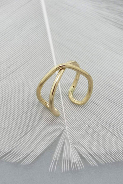Double Helix X Ear Cuffs