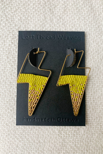 Elektra Lightning Bolt Earrings - MADE TO ORDER