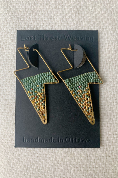 Elektra Lightning Bolt Earrings - MADE TO ORDER