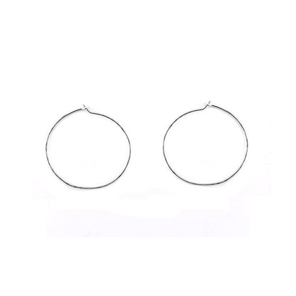 Small Hoops by Katye Landry, Sterling Silver, made in Ottawa