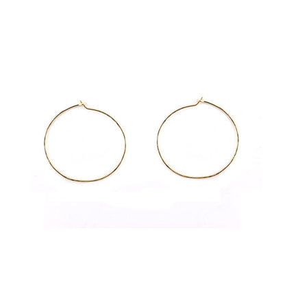 Small Hoops by Katye Landry, Goldfill, made in Ottawa