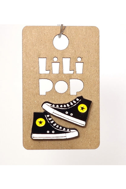 Lili0332 Converse Stud Earrings