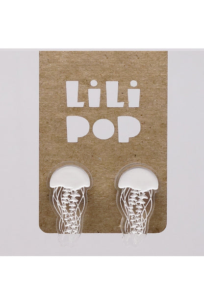 Lili0887 Jellyfish Stud Earrings